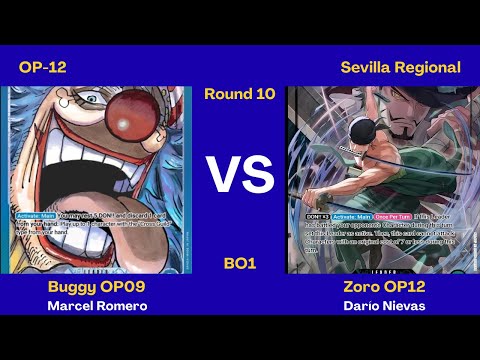 Buggy VS Zoro | Round 10 Sevilla Regional | OP12 | Championship 2025 Season 2