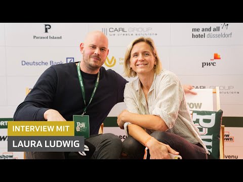 Interview mit Laura Ludwig auf dem POWWOW Festival 2024