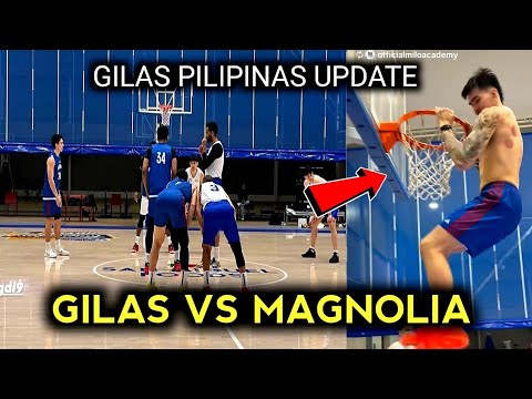 GILAS NAKIPAG TUNE UP SA MAGNOLIA, GILAS MALAKAS KAYA KUNG PURO PINOY AT WALANG NATURALISED?