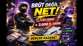 Getir Esnaf Kurye 2026 Gerçek Kazanç & Giderler.Esnaf Kurye Olmak Mant