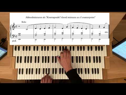 Faszination Orgelimprovisation - Basisübungen 2: Dreiklangsmixturen