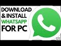 How To Download And Install WhatsApp On A Windows 10 PC | Official WhatsApp Desktop Appication