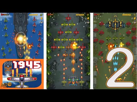 1945 - Airplane shooting games - Gameplay IOS & Android #2 - YouTube