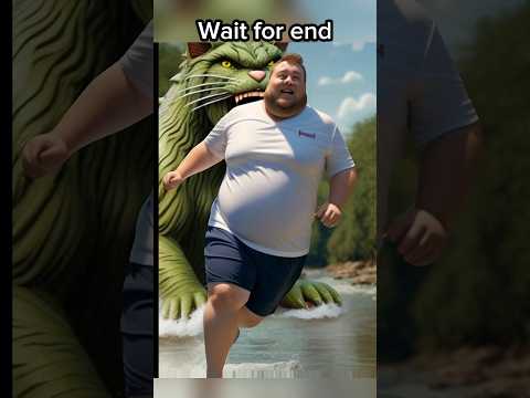 Cute Kitten Drinks Toxic Waste and Turns into a GIANT CAT MONSTER! 🐱💥 #catlover #cute #funny #cat