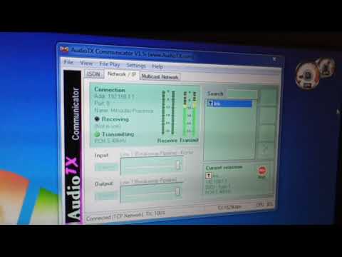 AudioTx Communicator.Test On Air LOW DELAY.Pcm 48Khz