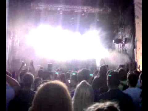 Global Gathering Ukraine 2011, Richie Hawtin plays on the electric stage.