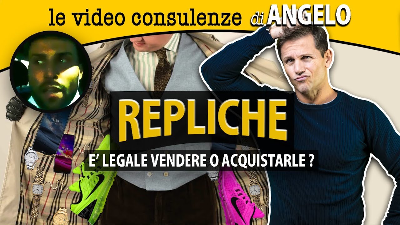 REPLICHE: è legale venderle o acquistarle | avv. Angelo Greco