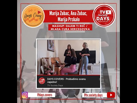 Dalmatino - Dajem ti rič / Mlada cura Hercegovka (Cover by Marija Prskalo, Ana Zubac, Marija Zubac)