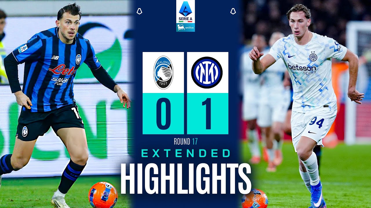ATALANTA-INTER 0-1 | EXTENDED HIGHLIGHTS | SERIE A 2025/26