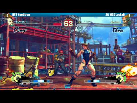 SSF4 AE2012 BTS Noobtron vs AG MCZ LuckyD GUTS2 Tournament