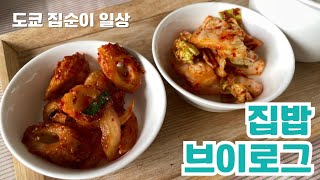 도쿄 사는 집순이 | 건강하게 집밥 만들어 먹기🍳