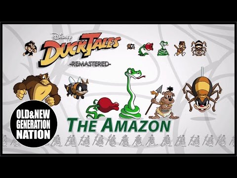 DUCKTALES amazon NES vs REMASTERED comparison