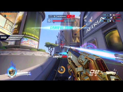 Overwatch Soldier 76 God IDDQD Showing His Sick Tracking Skills