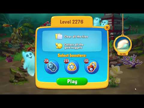 Fishdom 2276 Level - NO BooSTERS