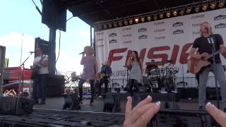 Little Big Town sings "Turn the Lights On" Live at the Sprint All-Star Race