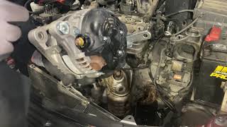 2007 Lexus ES350 Alternator and Radiator Replacement in detail