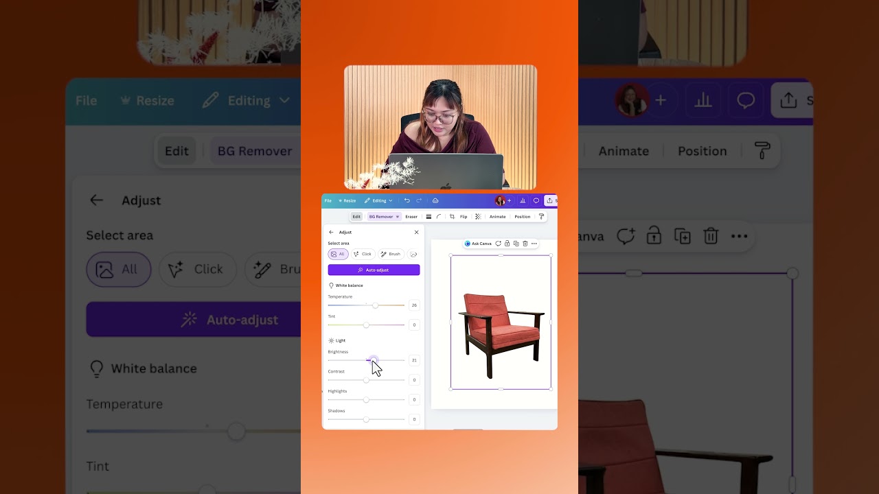 How to Edit Product Photos to Look Professional in Minutes #canvatutorial #canvadesign video thumbnail
