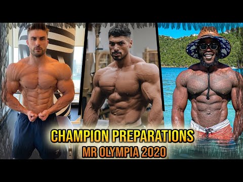 CHAMPIONS PREPARATIONS -  1 WEEK OUT THE OLYMPIA 2020