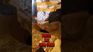 PORTAL DOS ANJOS CAÍDOS É ENCONTRADO NO DESERTO !  ARMAGEDOM ? #shorts #creepy #scary #armageddon