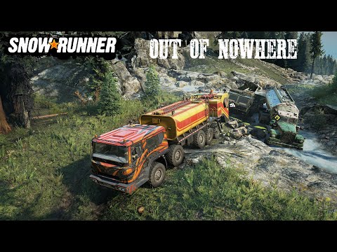Repair Refuel And Tow Out Of Nowhere Grainwoods River Wisconsin USA Phase 3 Snowrunner DLC Gameplay