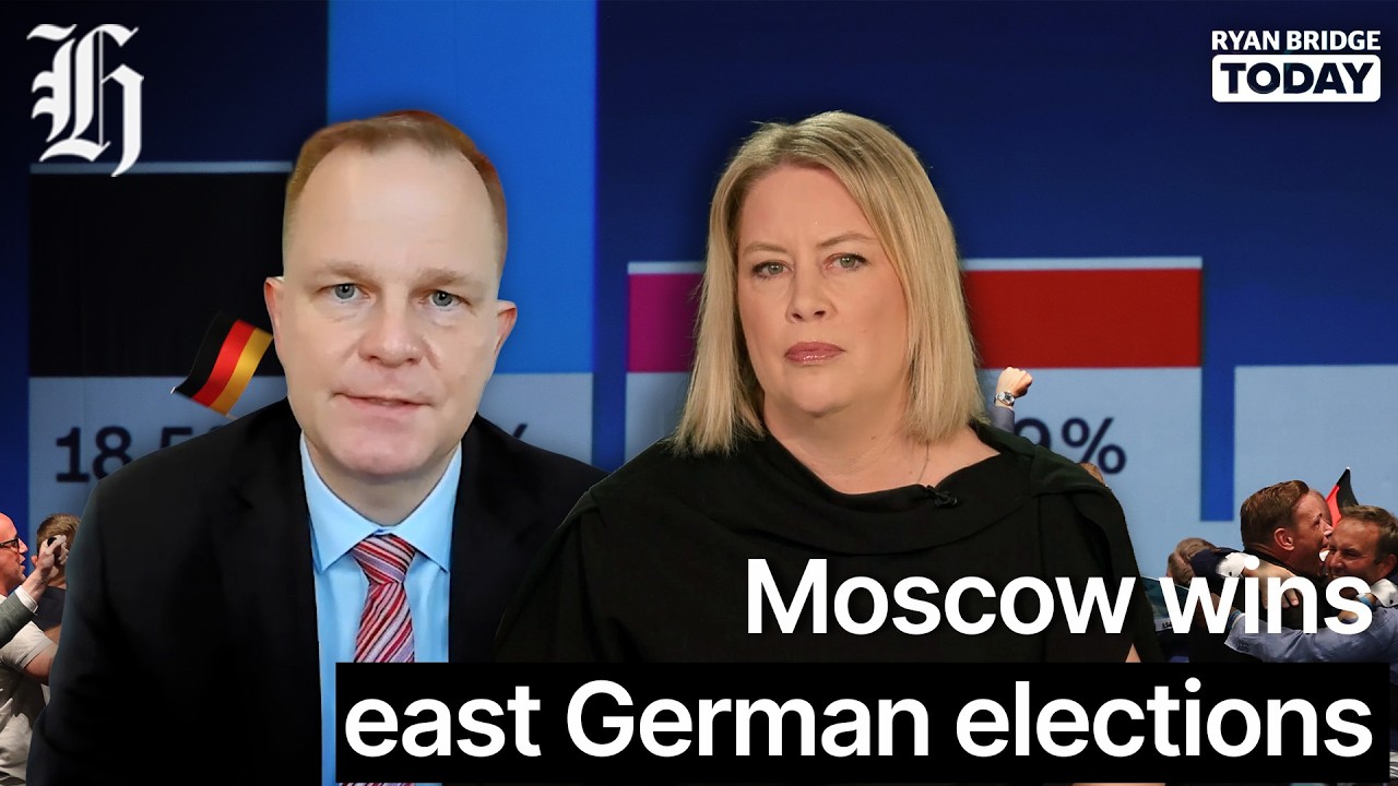 'Moscow wins east German elections': Concerns over Euro political shift | Ryan Bridge TODAY