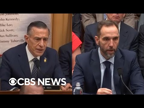 Watch: Congressman accuses Jack Smith of going after "political enemies" in testy questioning