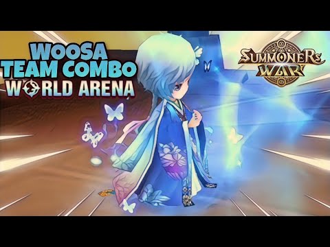 Woosa Team Combo in World Arena Ep. 2 - Summoners War