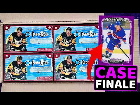 CASE FINALE! - 2025-26 O-Pee-Chee Hockey Hobby Case Break Part 4