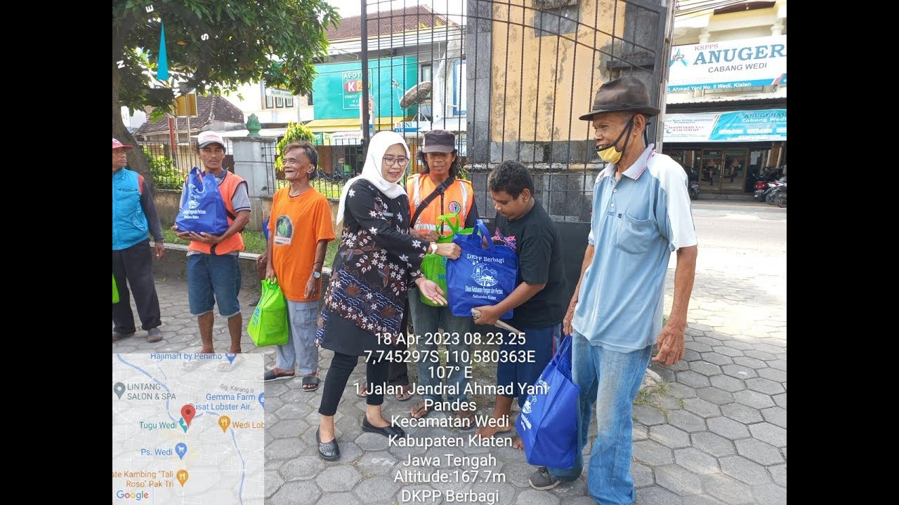 180 Paket sembako Gratis di Kegiatan DKPP Berbagi