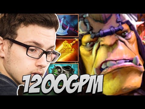 Liquid.Miracle Alchemist with 1200 GPM Dota 2 7.22 ROAD TO TI11