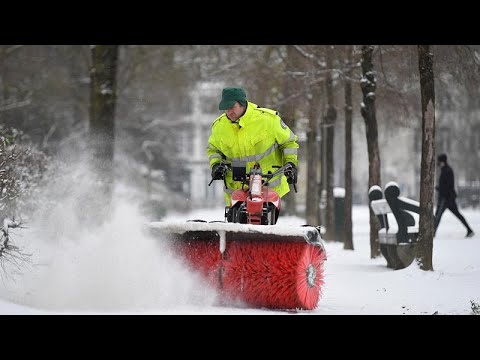Zu kalt: Sogar das Streusalz versagt