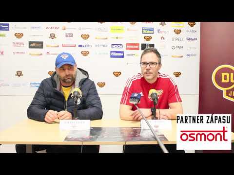 ChL 21/22, 28. kolo: Dukla - Ústí 4:0, trenéři
