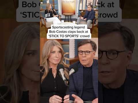Sportscasting legend Bob Costas claps back at 'STICK TO SPORTS' crowd