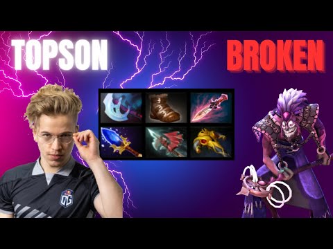 TOPSON DAZZLE mid with BROKEN new build and damage!!