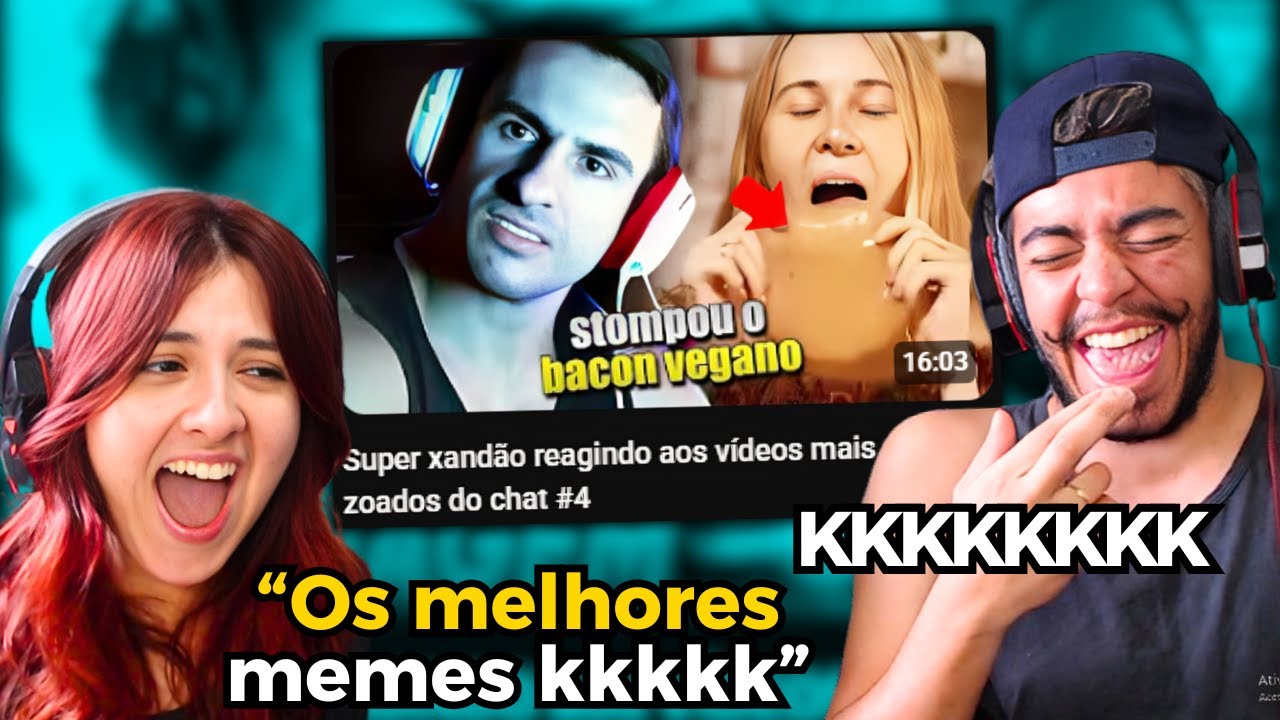 Super xandão reagindo aos vídeos mais zoados do chat #4 | REACT