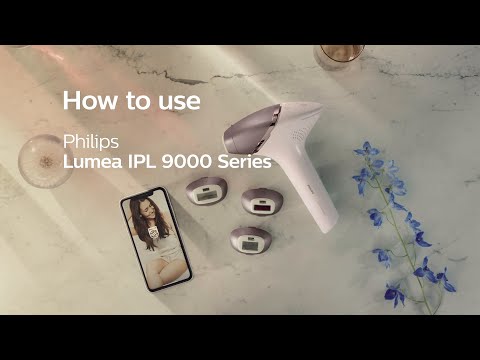 Philips Lumea IPL 9000 Series: How to use - BRI955, BRI957, BRI958