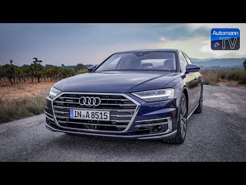 2018 Audi A8 55 TFSI - DRIVE & SOUND (60FPS)