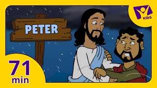 Peter Plus Story About Peter (Plus 15 More Cartoon Bible Stories For Kids - book ...
