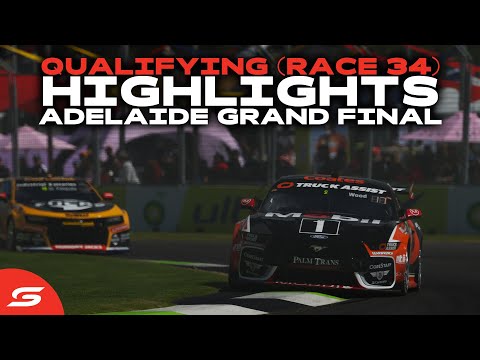 Valvoline Highlights: Race 34 Qualifying - bp Adelaide Grand Final | Repco Supercars Championship