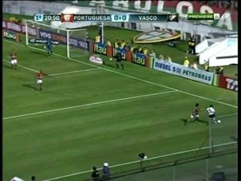 Brasileirão 2012 - Portuguesa 0 x 1 Vasco da Gama - Golaço do Alecssandro de Bicicleta