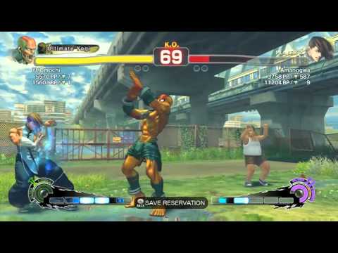SSF4 AE: YHCmochi (Dhalsim) VS Amanogwa (Yang)