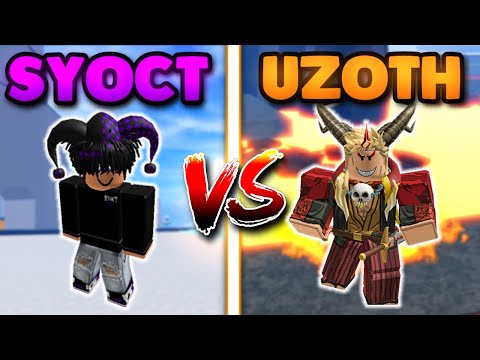 syoct VS Blox Fruits Admin Uzoth (Blox Fruits PVP)