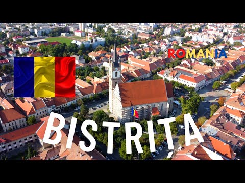 Bistrița Romania | Transilvania |filmat cu drona