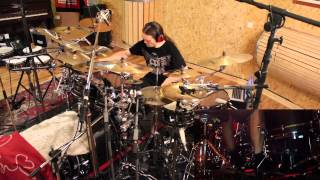 Peter Wildoer tracking drums for James LaBrie - Impermanent Resonance, February 2013_Episode 2