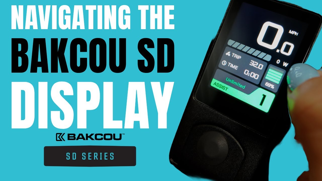 SD Series Display Navigation