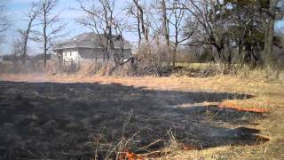 last field burn near cemetary