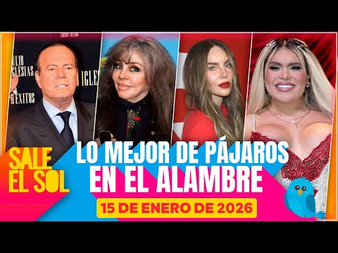 ¡Julio Iglesias ROMPE EL SILENCIO tras DENUNCIAS de 4BUSO S3XU4L! | Lo Mejor de Pájaros 15/01/2026