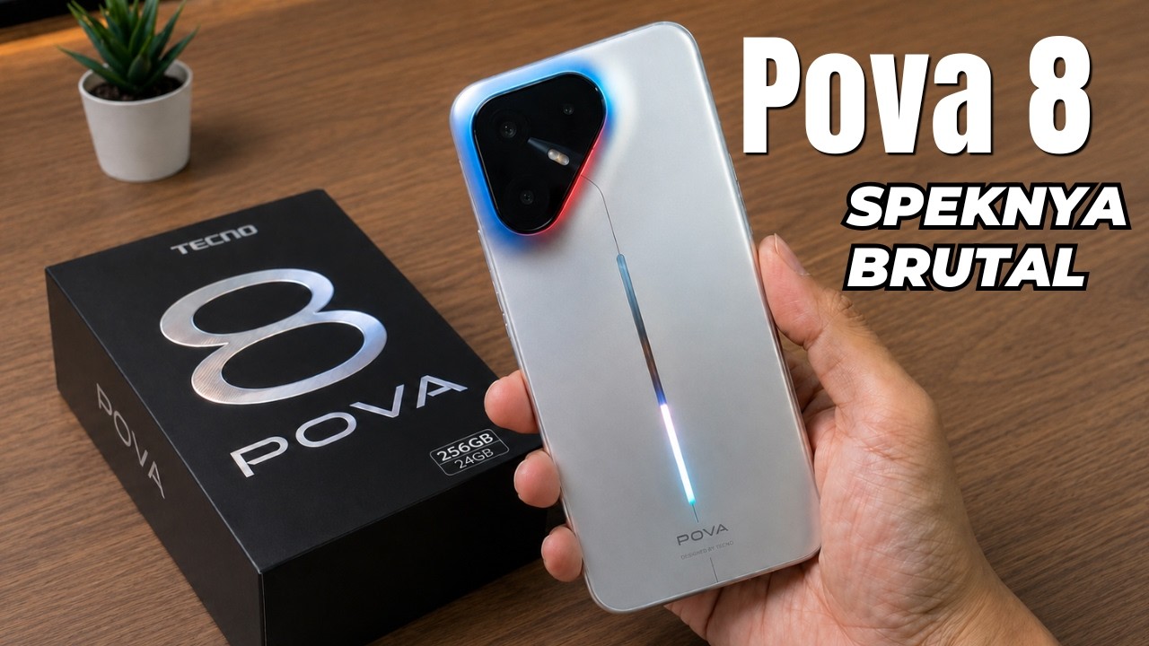 2 JUTAAN FIX SIH GAK ADA LAWAN‼️TECNO POVA 8 SIAP ANCURIN HARGA PASAR