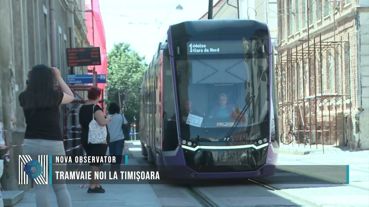 Tramvaie noi la Timișoara