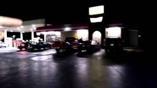 Dumbass careless driver at BP FIVE-STAR gas station in Corydon Indiana at 10:20pm on May 20th 2017